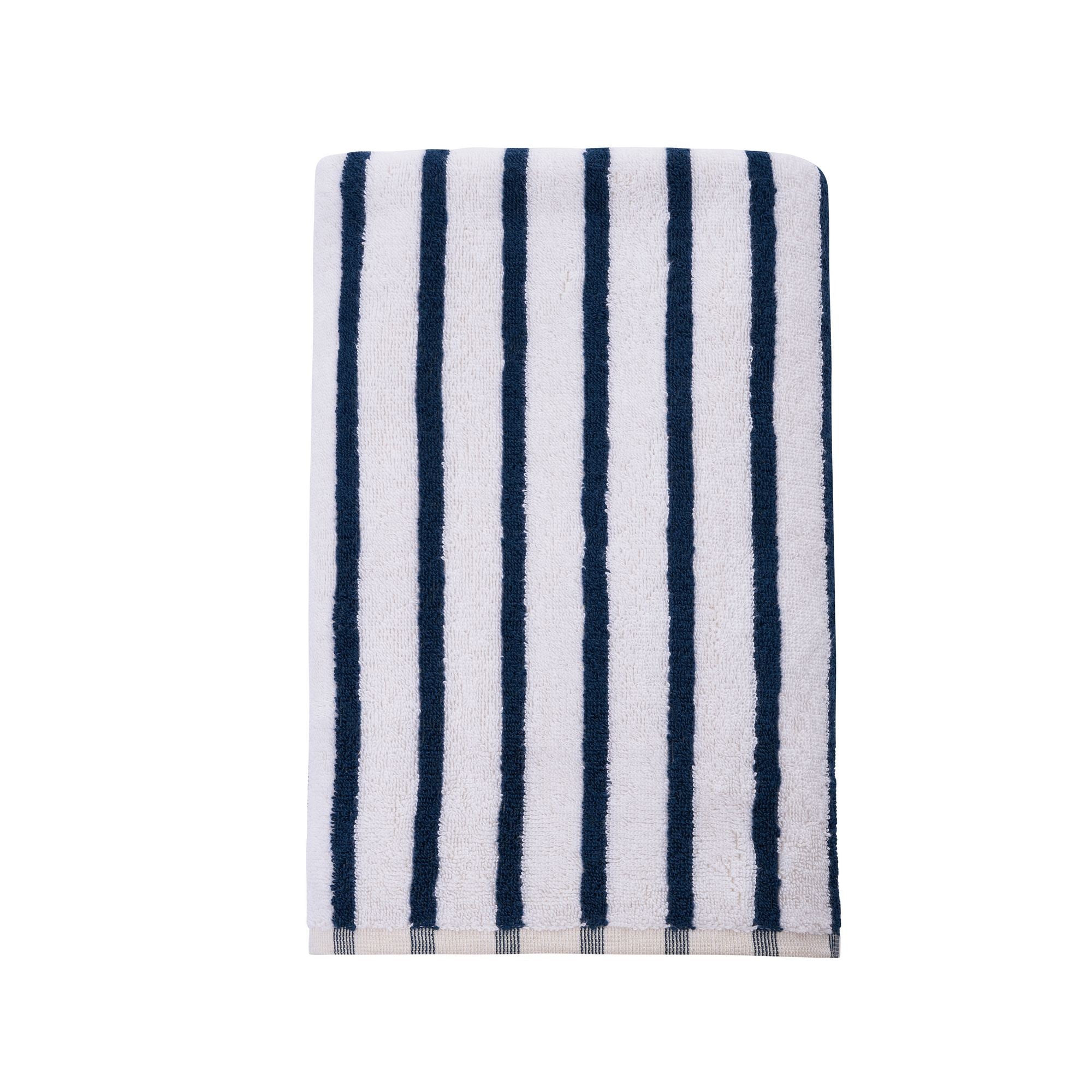 Rani Home Plaj Havlusu Seti  Lacivert - Beyaz DC-6443