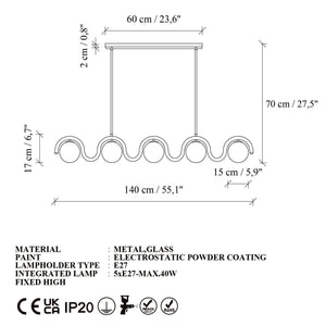 Rani Home Avize Turuncu AA-8278