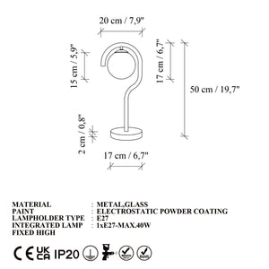 Rani Home Masa Lambası Bej CA-8295