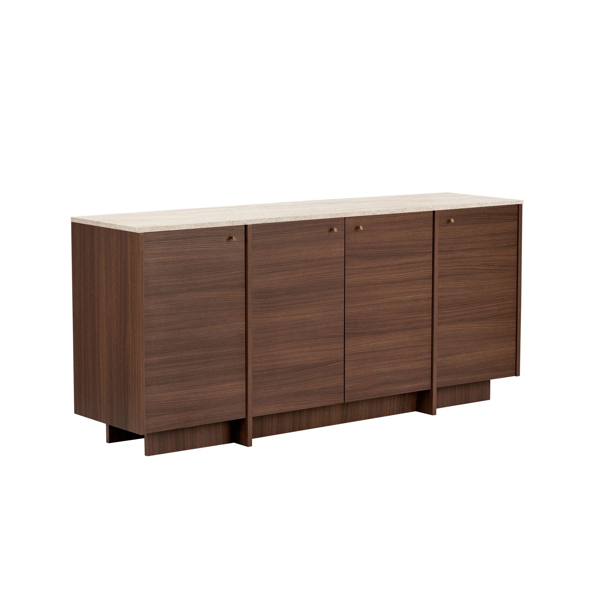 Rani Home Konsol Traverten - Milano Ceviz 180 Cm GD-5792