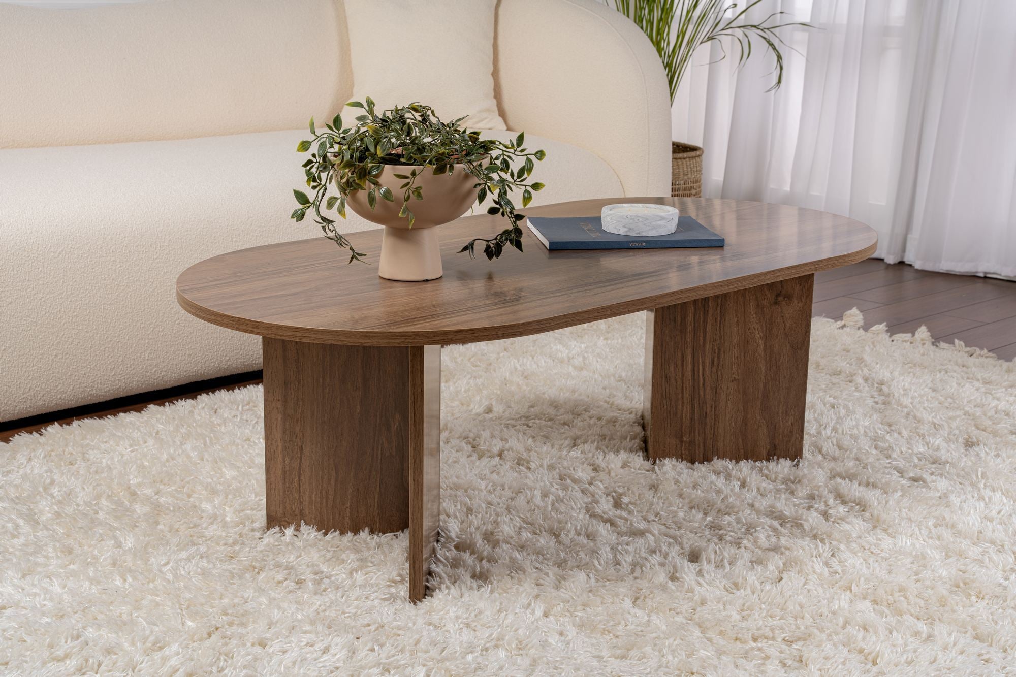 Rani Home Orta Sehpa Venezia Ceviz 119Cm AB-5291