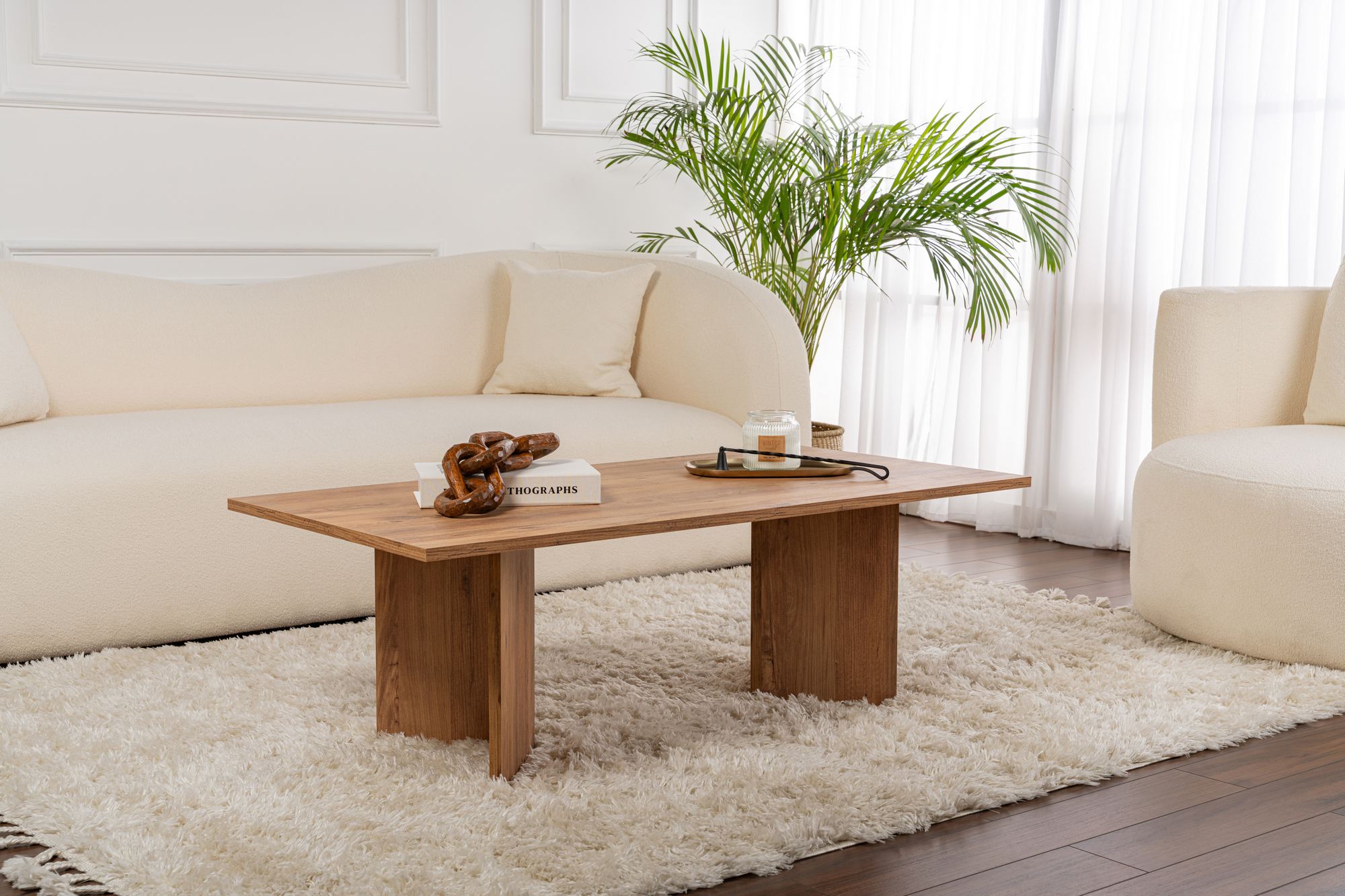 Rani Home Orta Sehpa Atlantik Çam 119Cm AB-5362