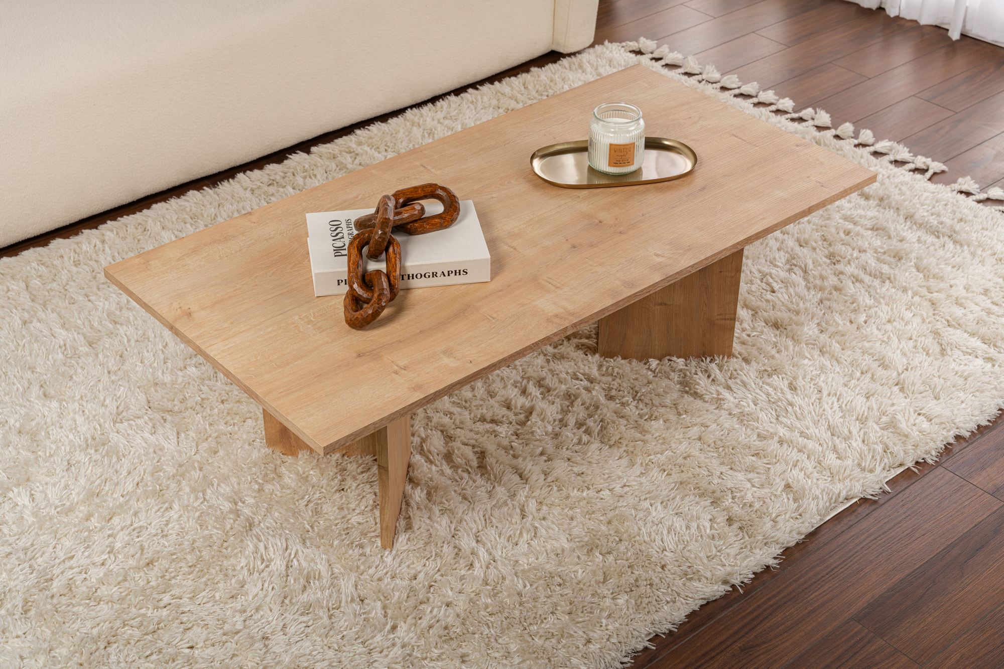 Rani Home Orta Sehpa Safir Meşe 119Cm AB-5363