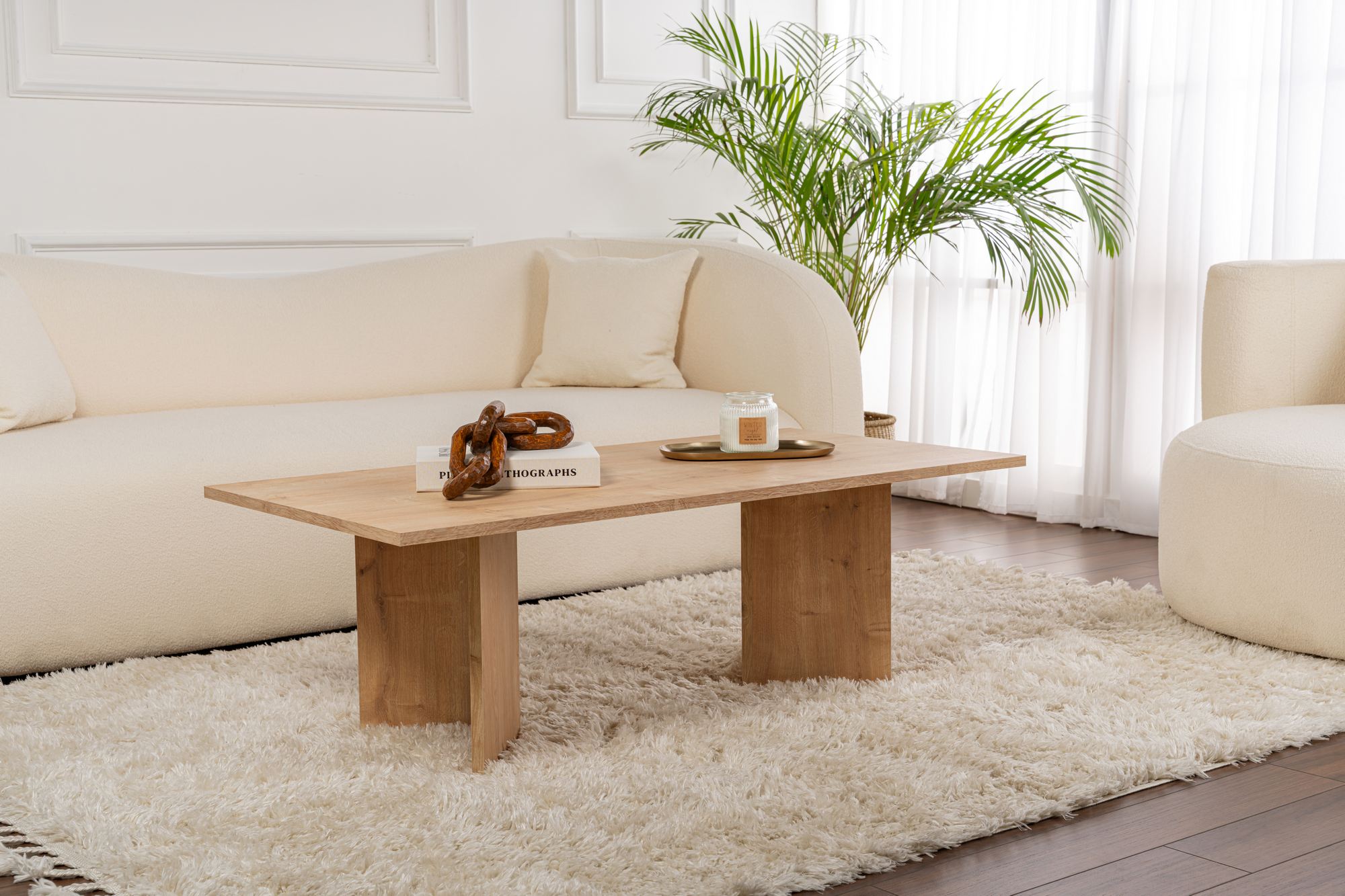 Rani Home Orta Sehpa Safir Meşe 119Cm AB-5363