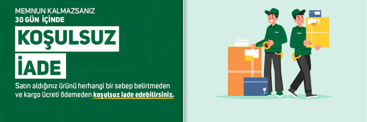 koşulsuz iade rani mobilya