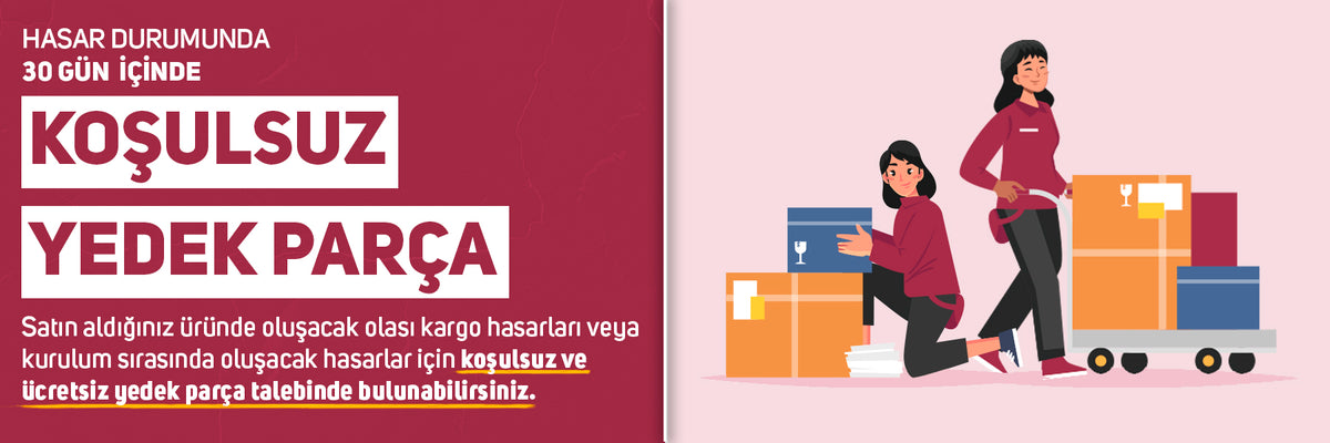 koşulsuz yedek parça rani mobilya