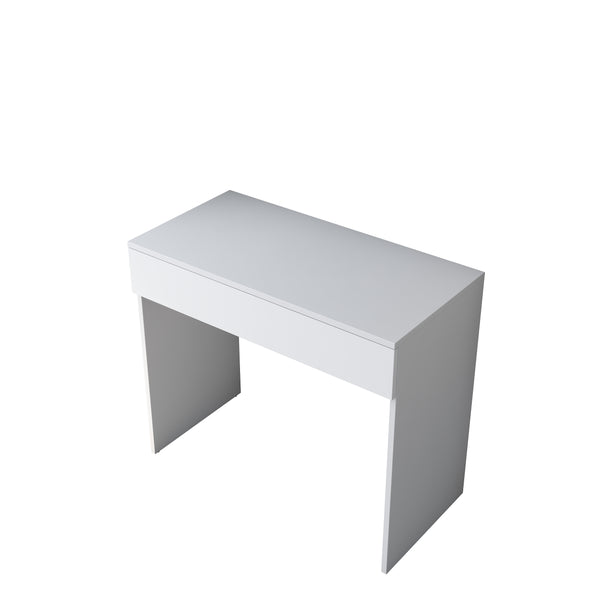 Rani BJ104 Makyaj Masası Tek Çekmeceli Takı Düzenleyici Beyaz